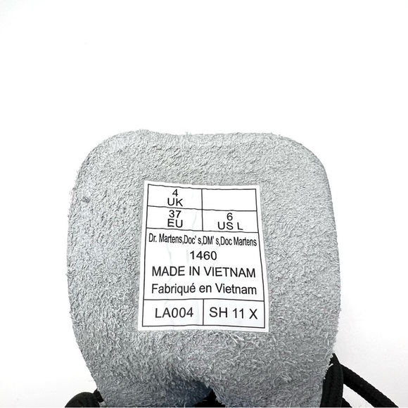 New Dr. Martens 1460 Softy T Leather Lace-Up Boots White Women’s Size 6 Docs dm - Picture 8 of 10